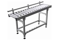 Roller Conveyor with Side Guide